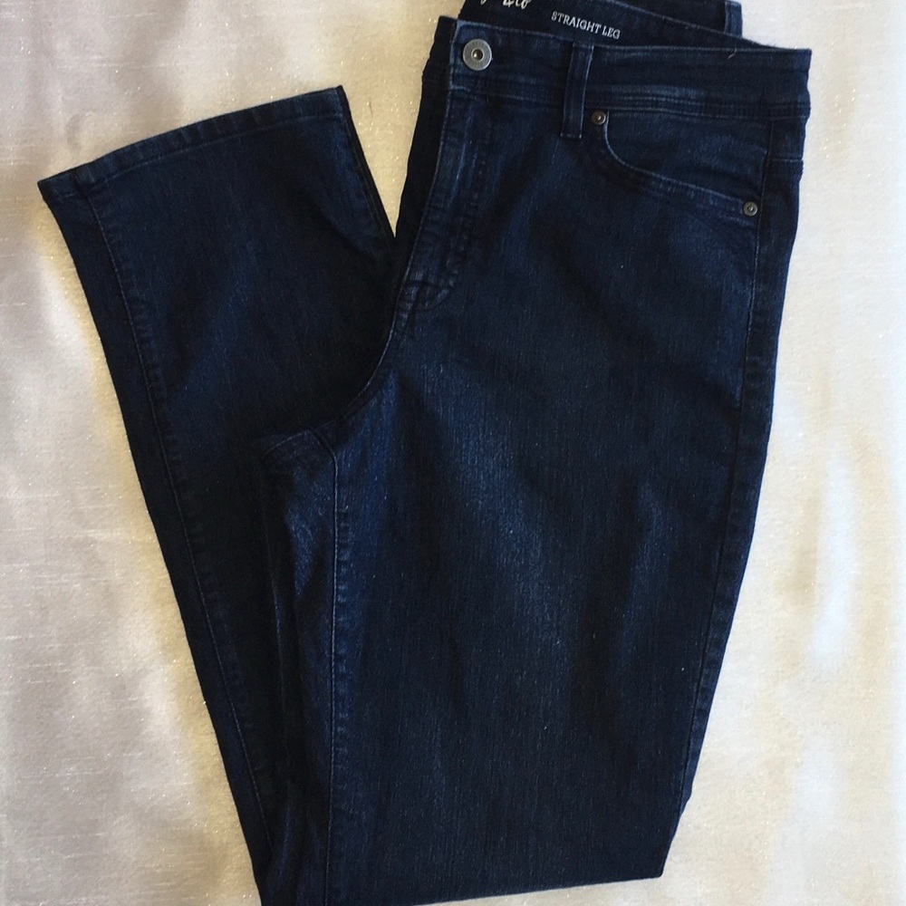 Style & Co tummy control straight leg jeans sz 12L